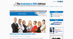 Desktop Screenshot of ambulatoryadvisor.com